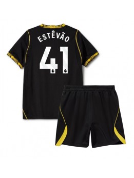 Chelsea Estevao Willian #41 Auswärts Trikotsatz für Kinder 2026-27 Kurzarm (+ Kurze Hosen)